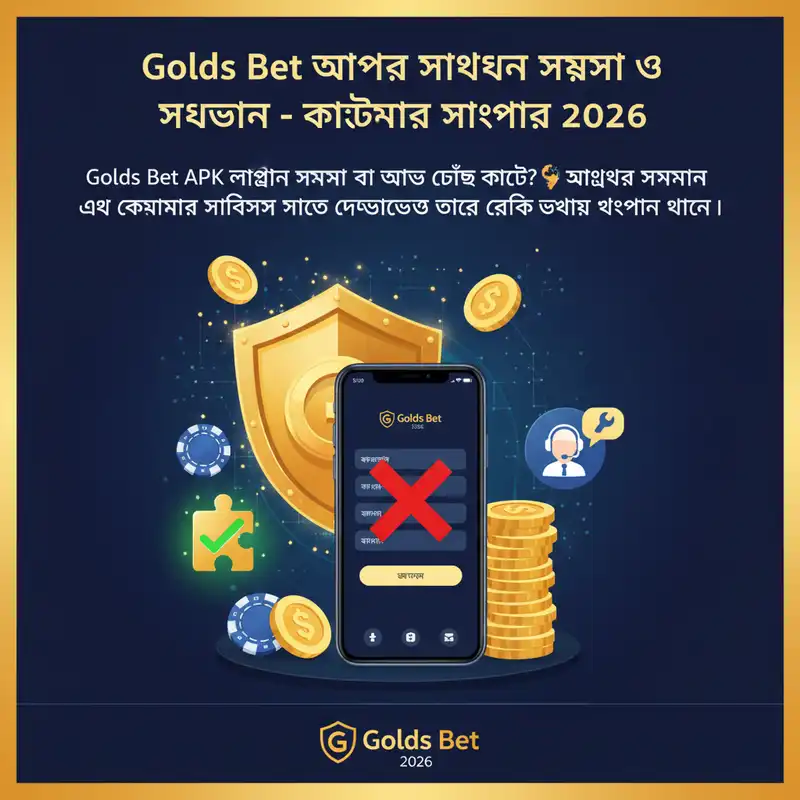 Golds Bet Troubleshooting and Support 2026